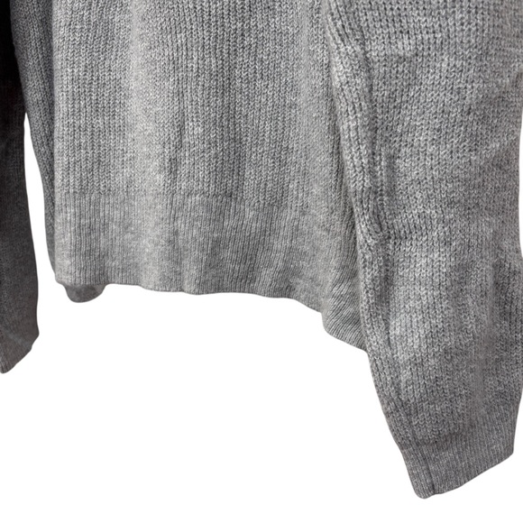 Pink Rose Gray & Black Bow Oversized sweater Size 1X Womens NWT - Picture 10 of 10